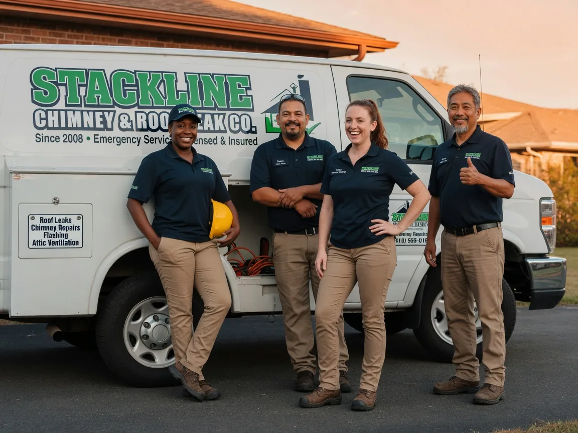 Chimney flashing repair company in Halls, TN